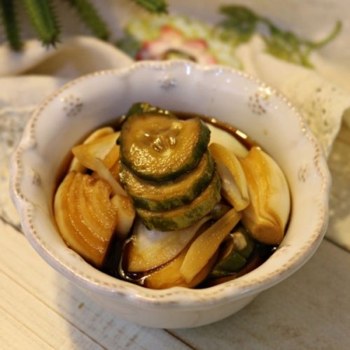 Pickled Cucumber & Onion (오이 & 양파 피클)